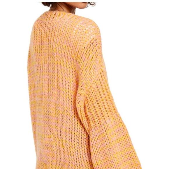 Free People Hometown Cardigan in Sugar Candy Combo Size XS - Picture 5 of 12